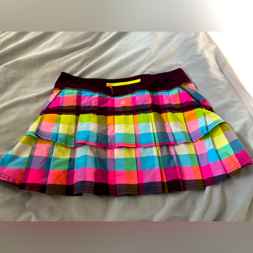 Pace setter lululemon tennis skirt size 8T, Like New